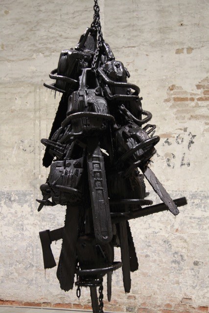 Installation von Monica Bonvincini Biennale 2015