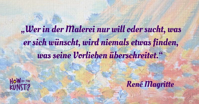 Kunstzitat Magritte