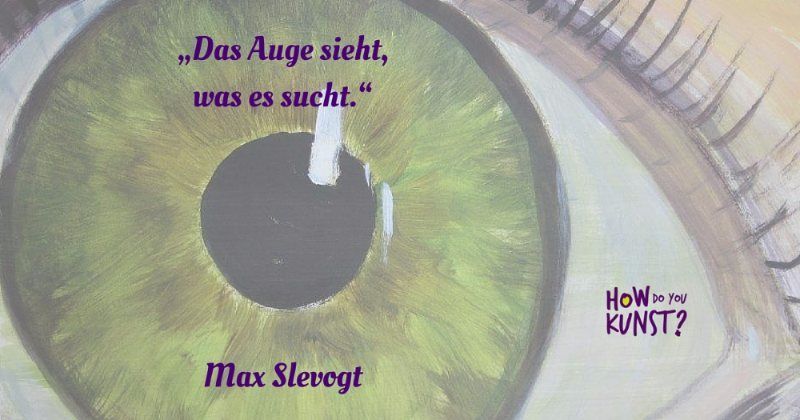 Zitat Max Slevogt