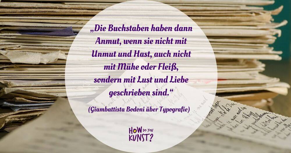 Zitat Bodoni