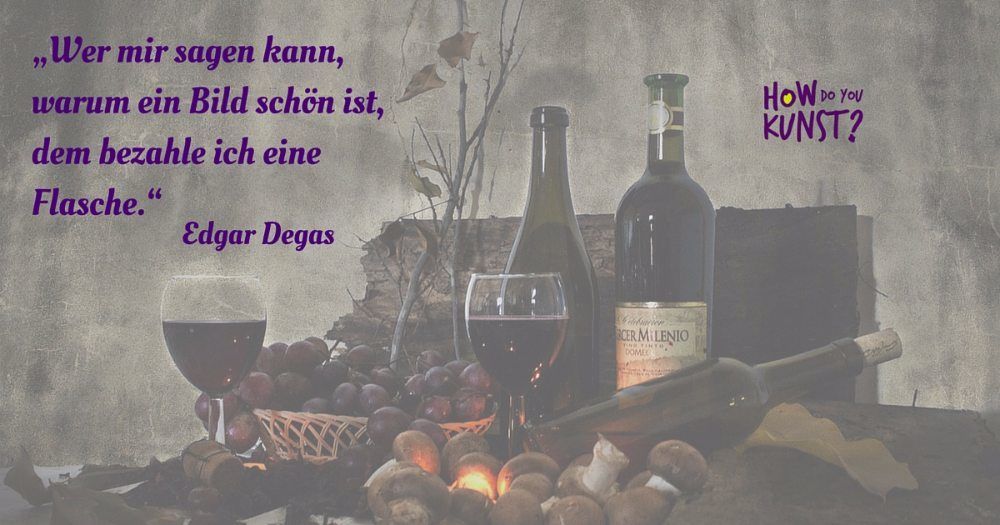 Zitat Degas